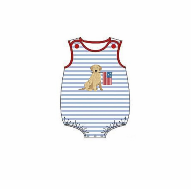 pre sale baby boy clothes  sleeves top puppy print  with romper