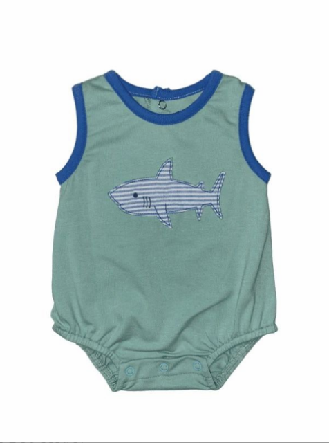 pre sale baby boy clothes sleeves top embroidered whale print  with romper