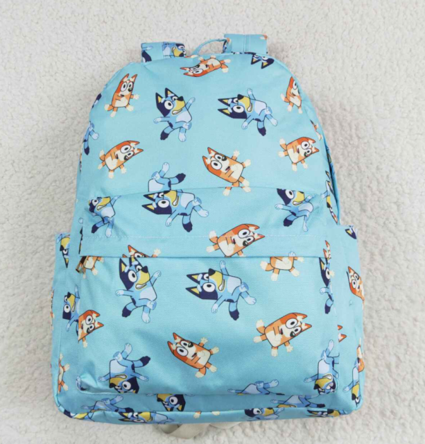 BA0195 blue dog  bag