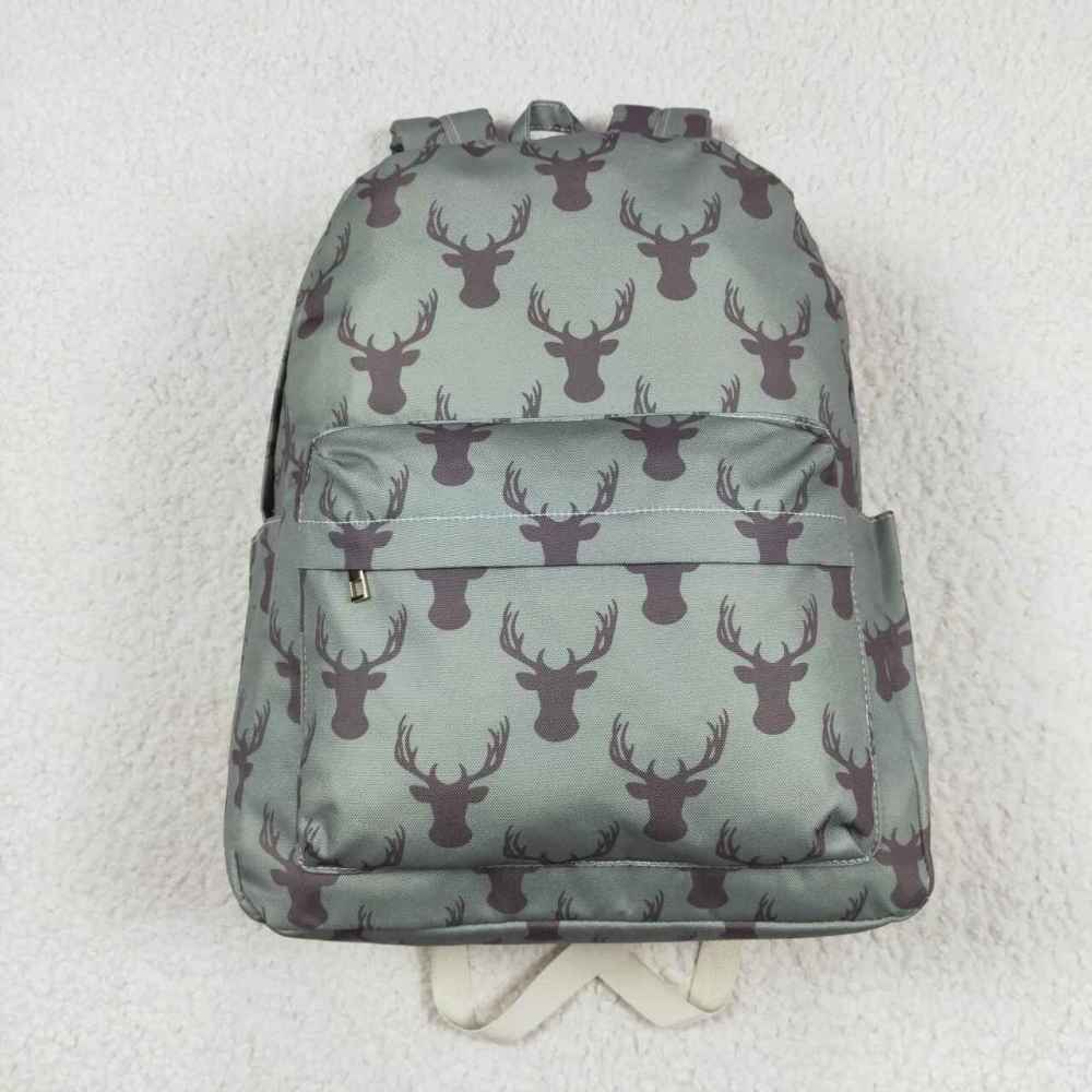 BA0171 Deer antler army green backpack