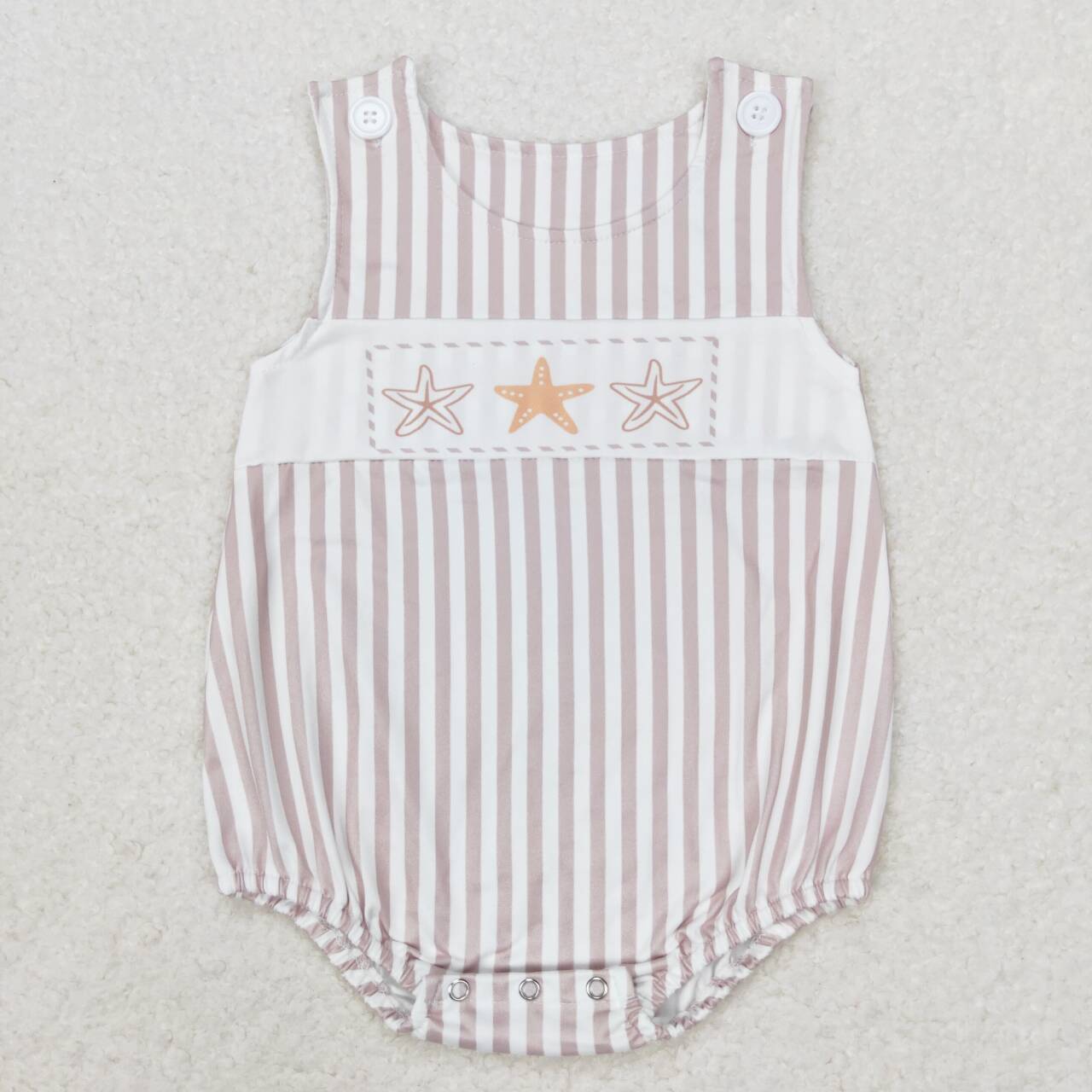 SR1487 Starfish Stripe romper