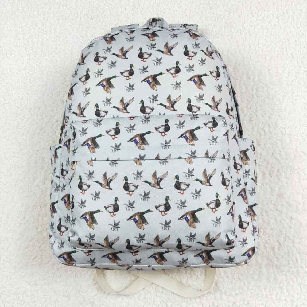 BA0197 Duck Grey Brown Backpack