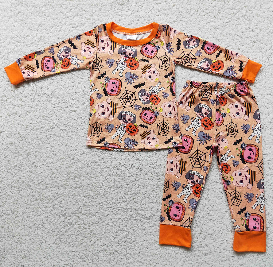 6 A10-5 Boys cocomelon long sleeve and long pants pajama set