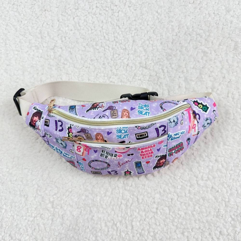 BA0253 1989 Taylor purple waist bag