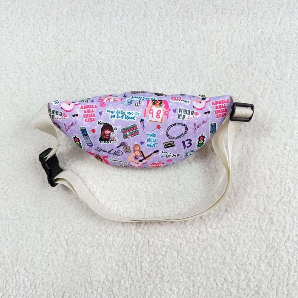 BA0253 1989 Taylor purple waist bag