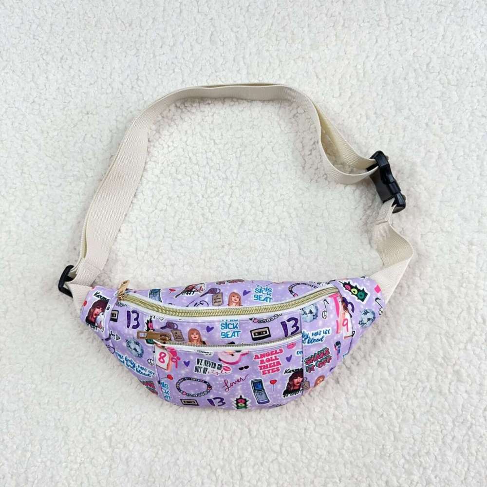 BA0253 1989 Taylor purple waist bag