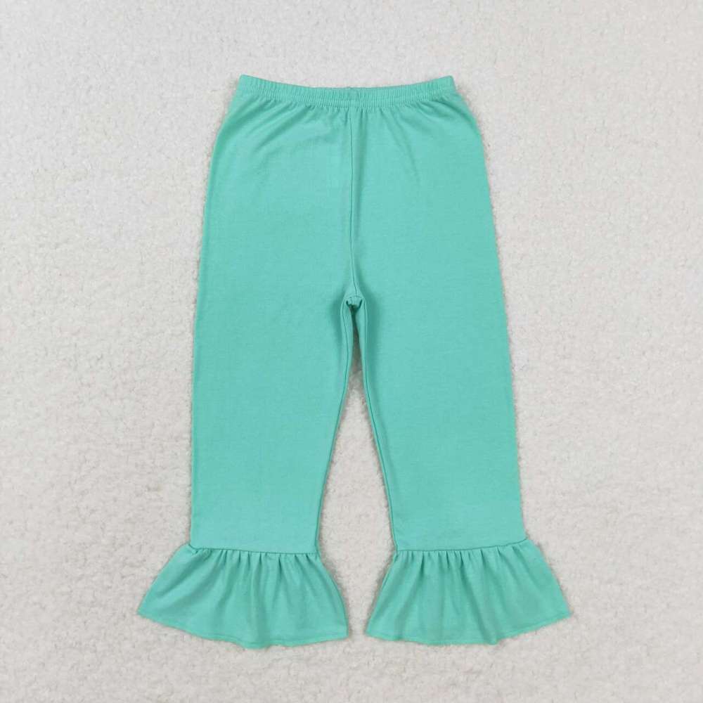 P0611Green Lace pants