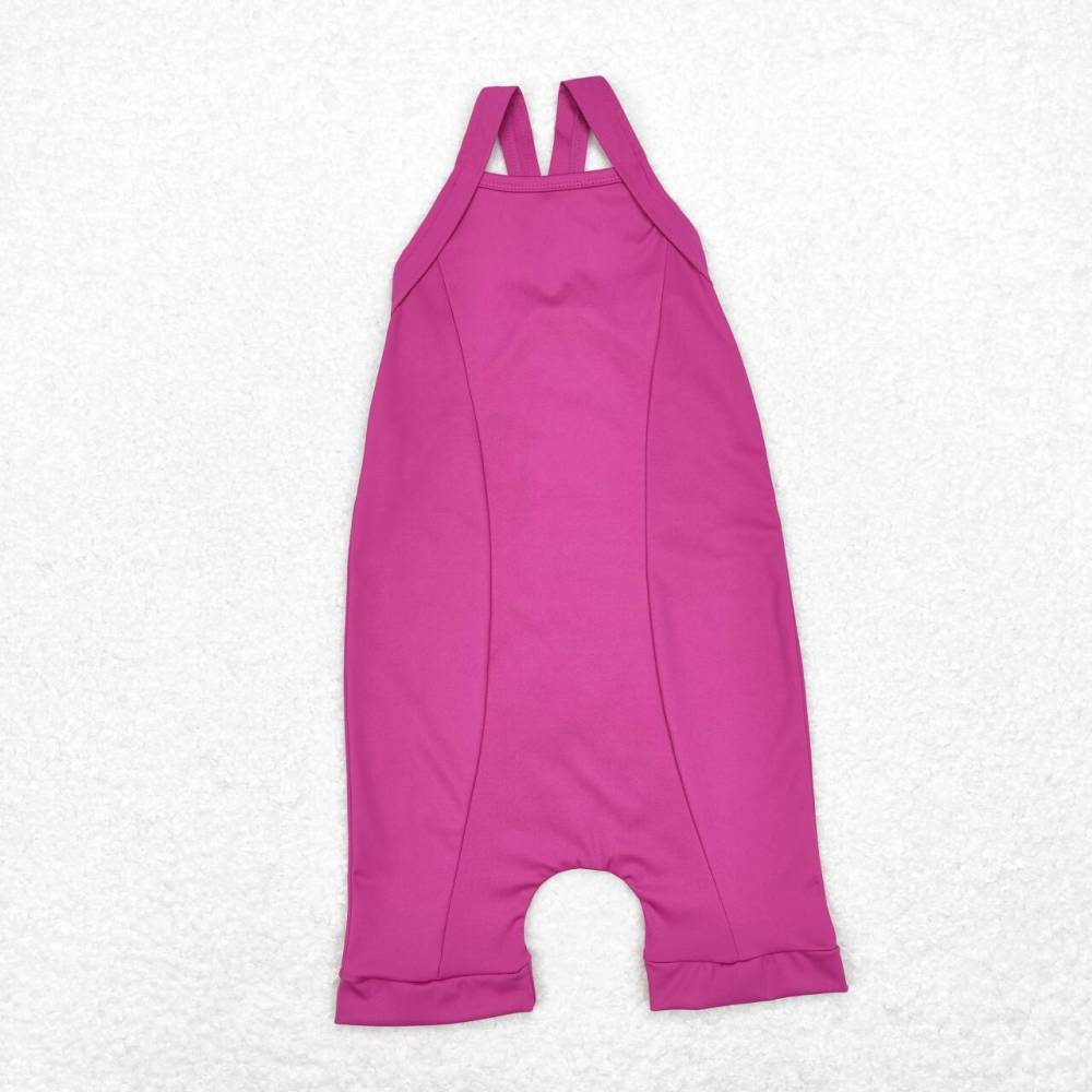 S0442 Solid Orange Sportswear Skirt Yoga Dress