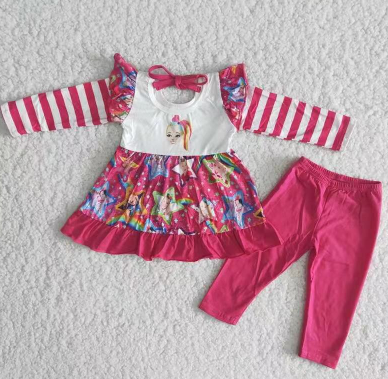 6 A33-3 JOJO suspender long sleeve suit