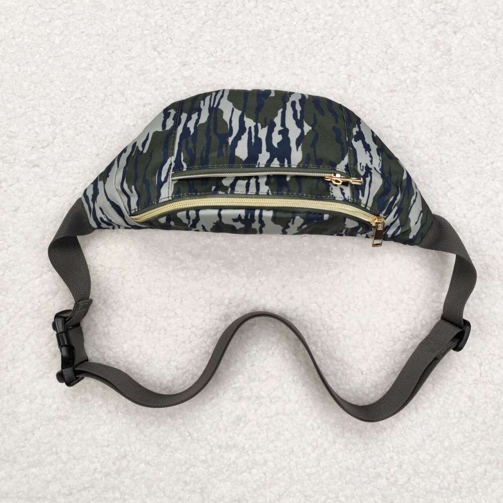 BA0258 Army Green Camouflage Waist Bag