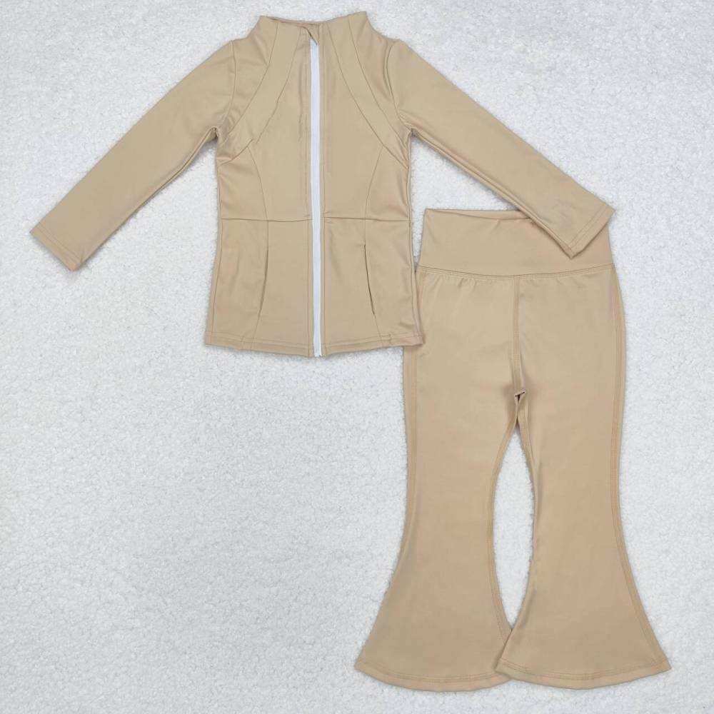 GT0681 +P0574 Beige Yoga Suit