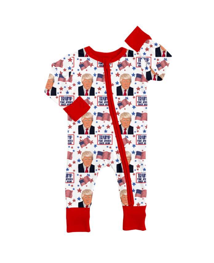 custom trump romper moq 5