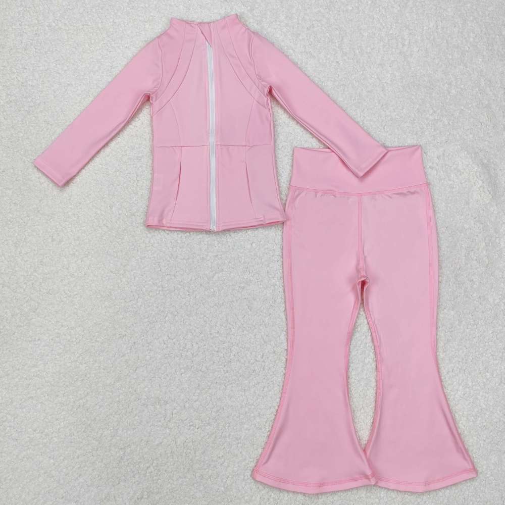 GT0683 +P0576 Light pink yoga set