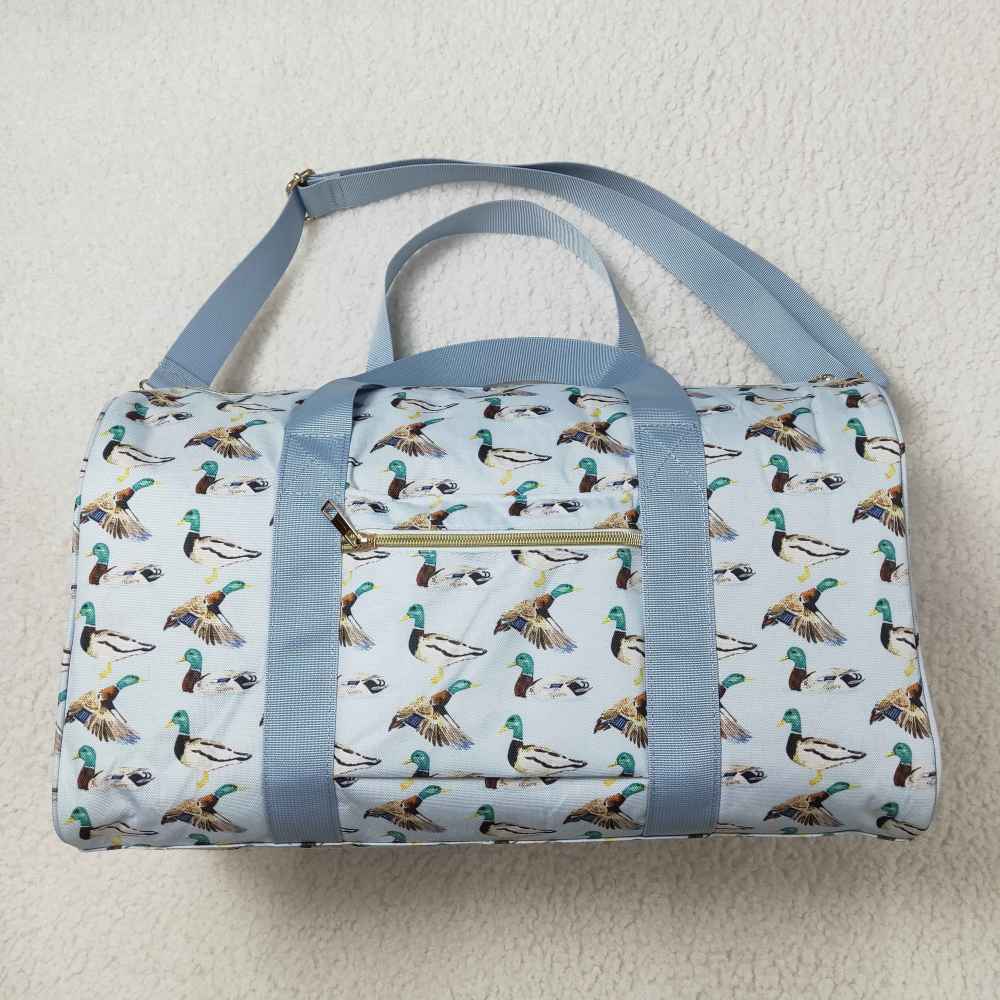 BA0275 Duck Blue Stripe Gym Bag