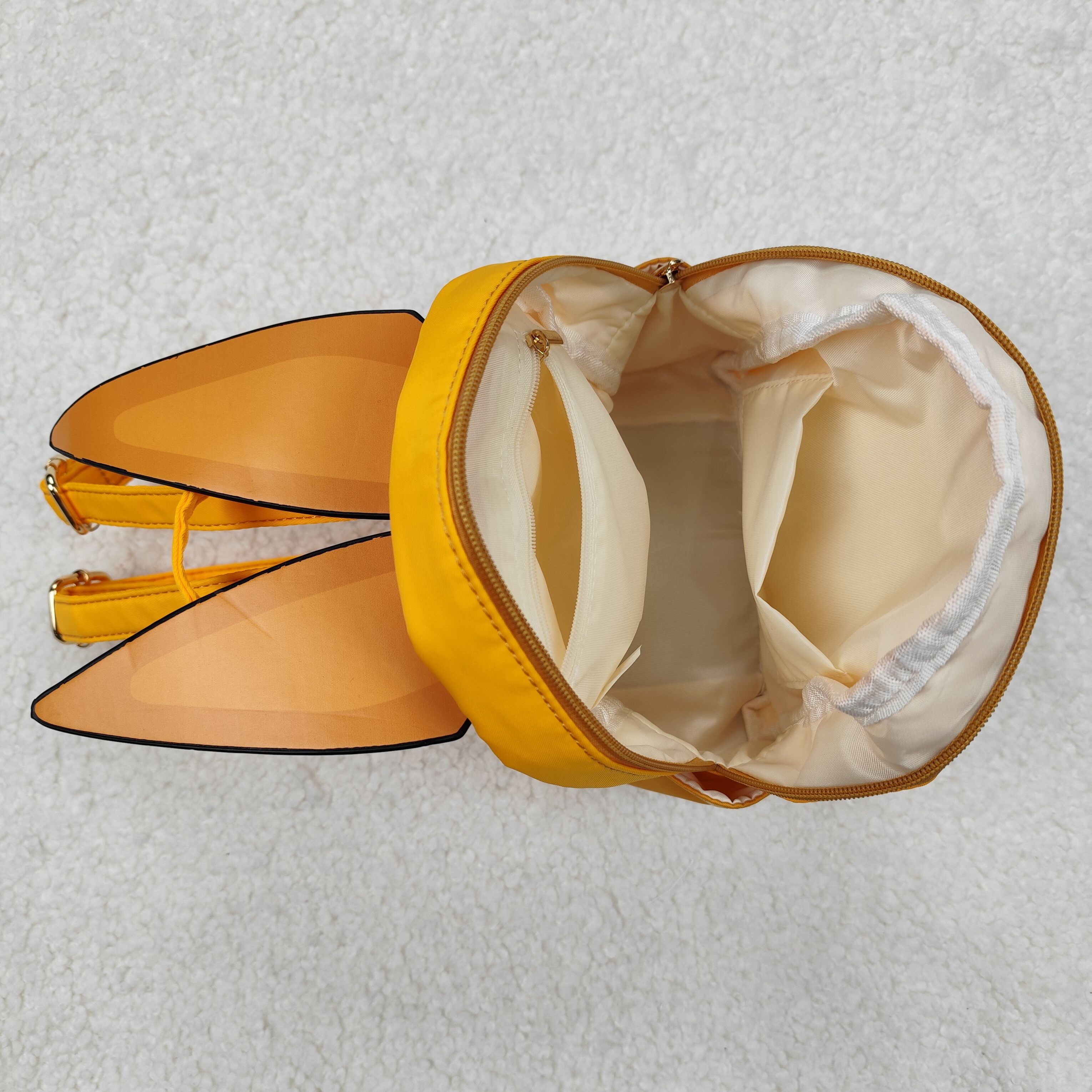 BA0282 cartoon ears orange backpack