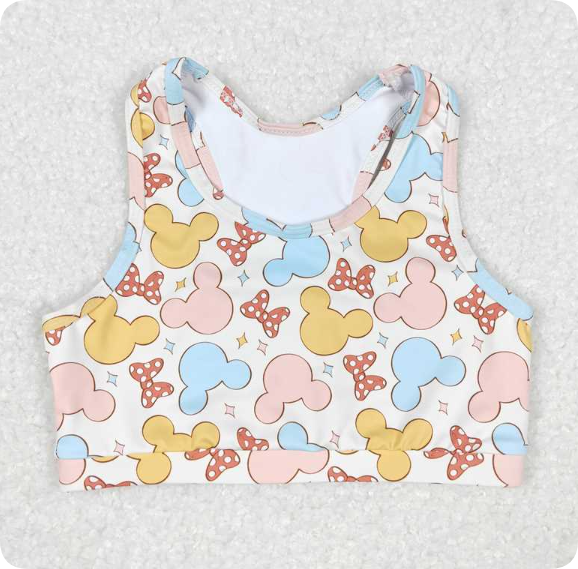 GT0515 3.22y  bow sleeveless top