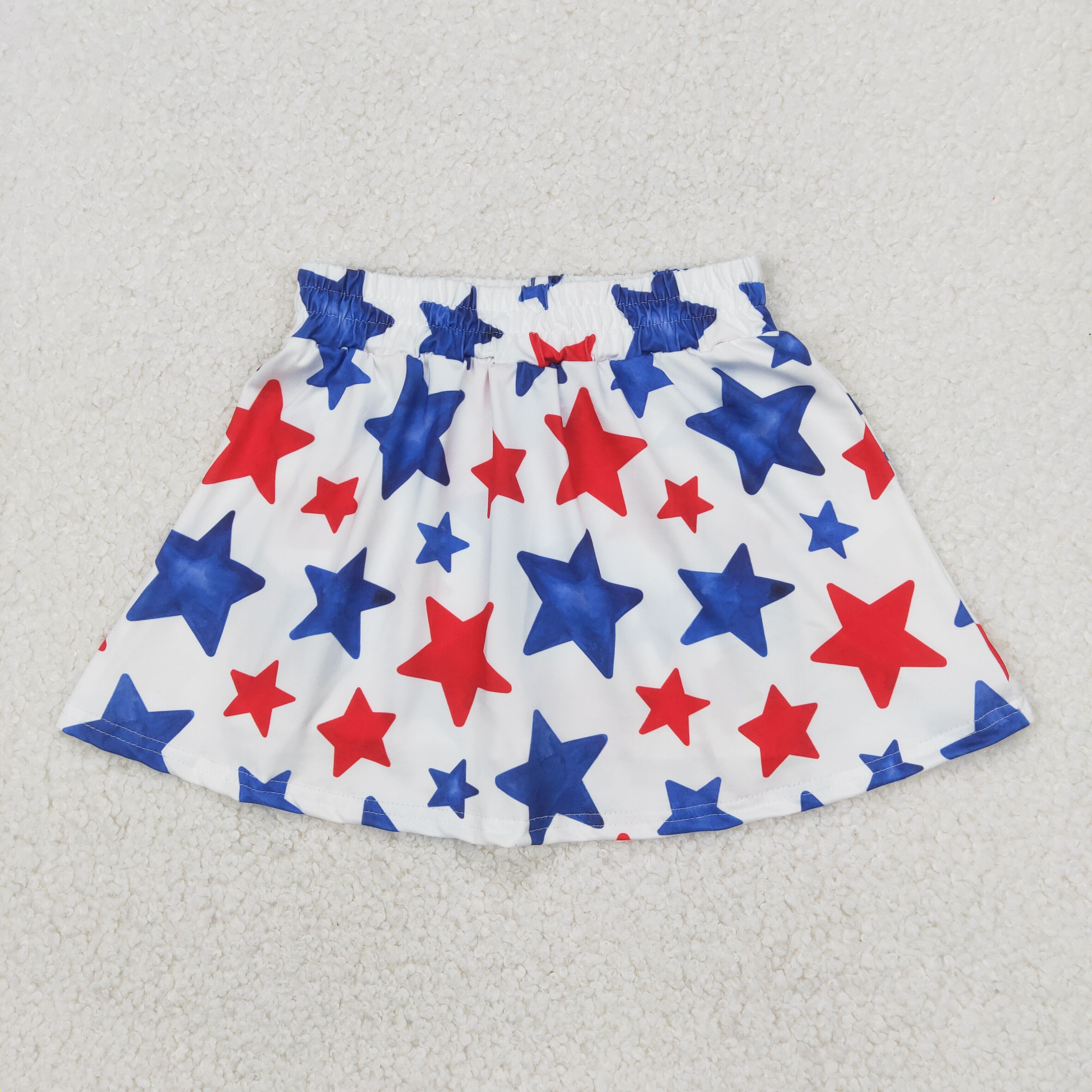 GLK0055 4.2 y National Day red and blue stars white skirts