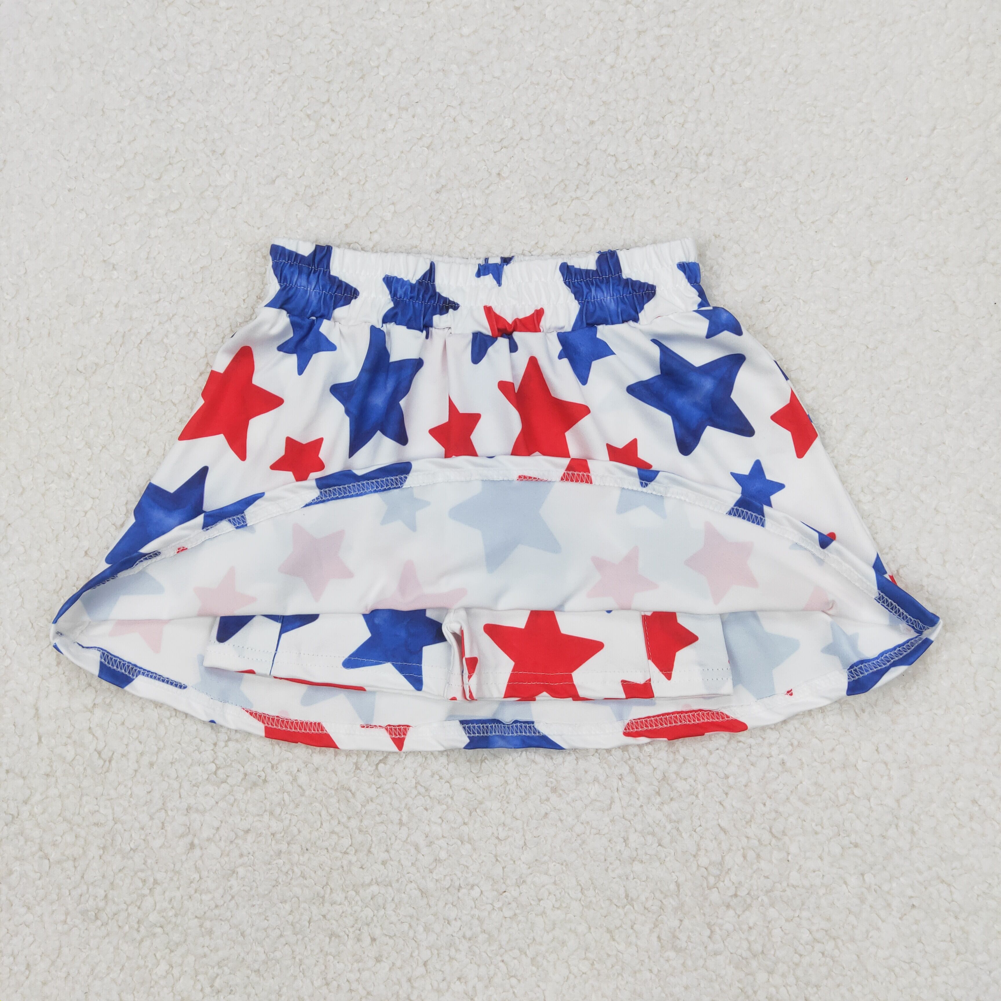 GLK0055 4.2 y National Day red and blue stars white skirts