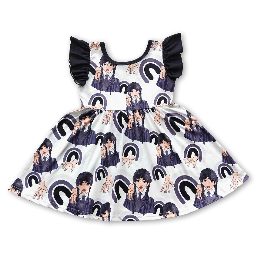 GSD0326  4.26y  Wednesday flying sleeve dress