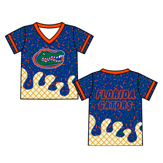 5.1 y  Custom team boys summer short sleeves  Moq 5