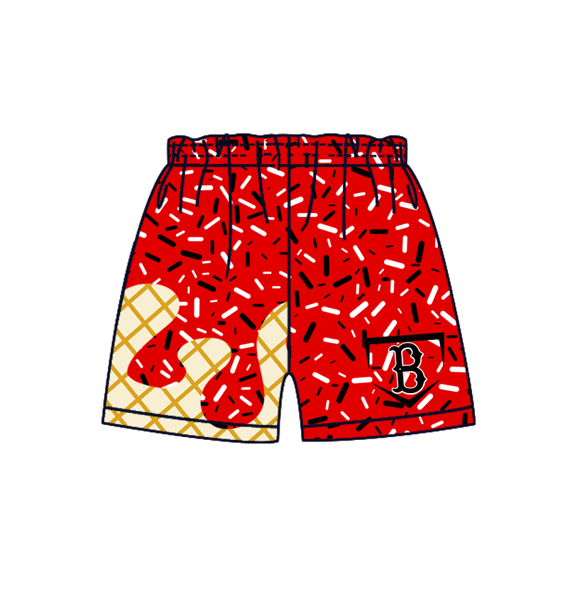 5.2 y  Custom moq 5  ice cream shorts  moq 5  at least
