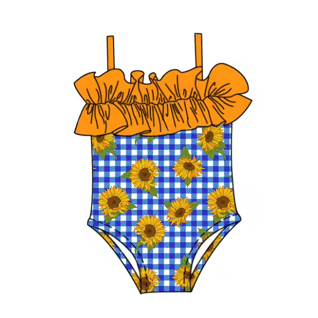 5.10y custom  baby girls  swim  moq 5