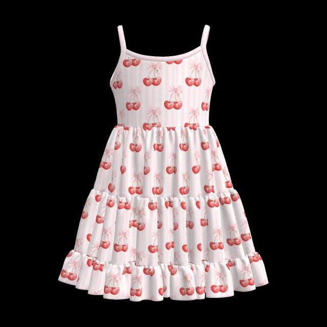 5.22y custom  baby girls  summer dress   moq 5