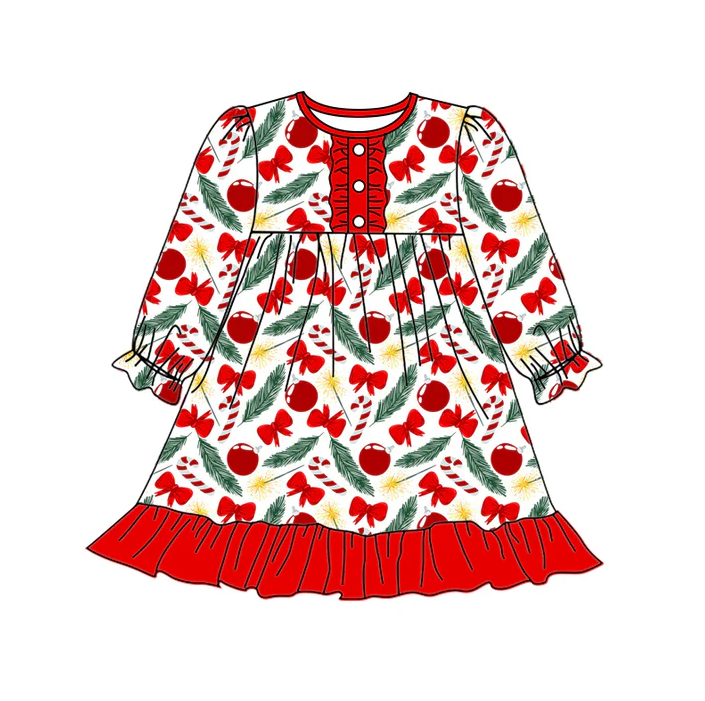 5.23y custom  baby girls dress  moq 5
