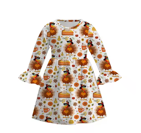 5.26y custom  baby girls dress  moq 5
