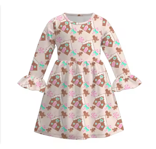 5.26y custom  baby girls dress  moq 5