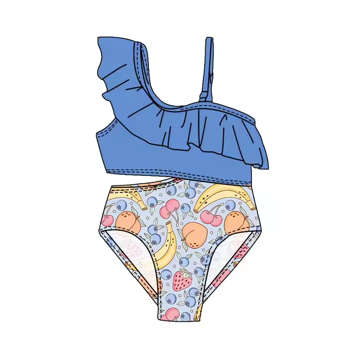 5.27y custom  baby girls  swim  moq 5