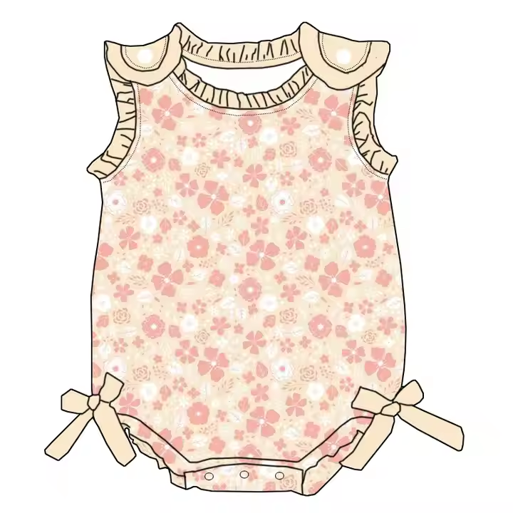 5.30y  custom romper moq 5