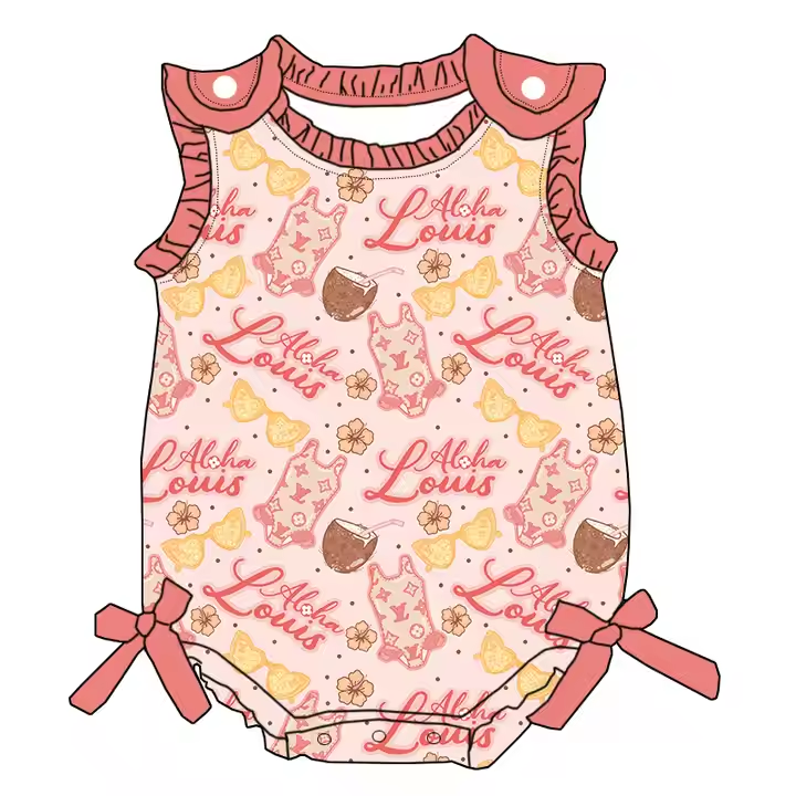5.30y  custom romper moq 5