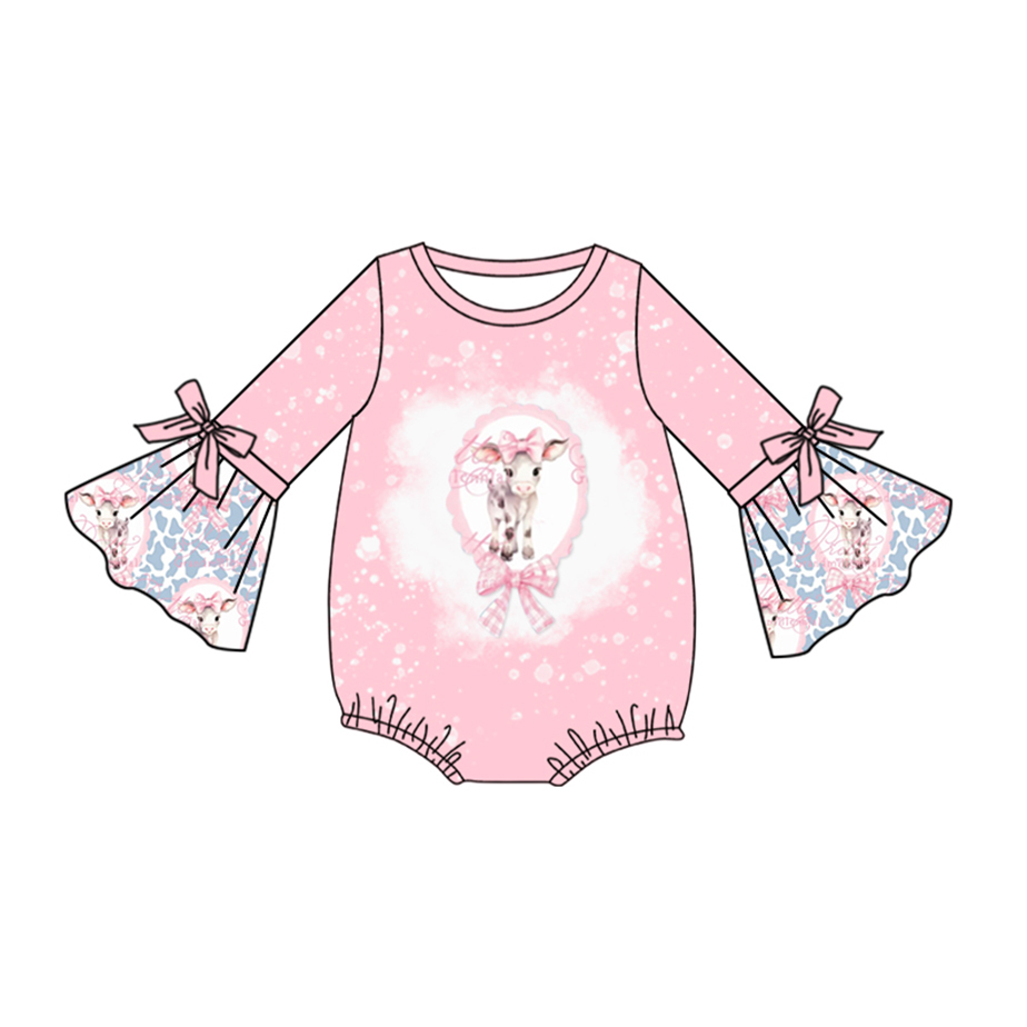 7.7 y Milk silk  custom romper (at least moq 5)