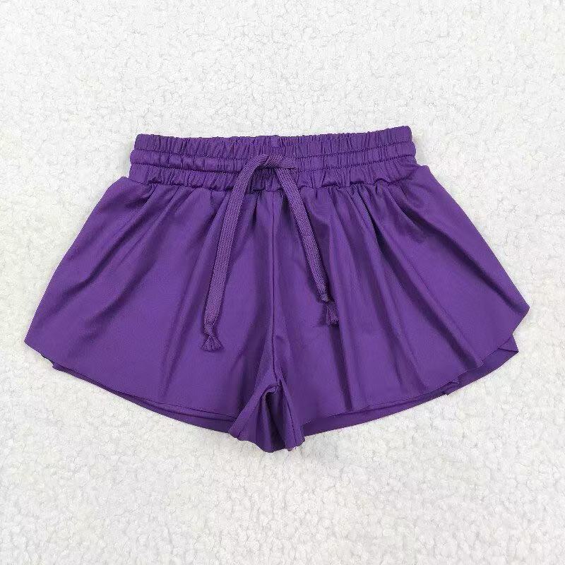 SS0504 5.29y Solid  Yoga Shorts