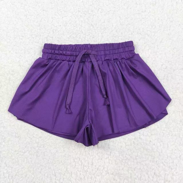 SS0504 5.29y Solid  Yoga Shorts