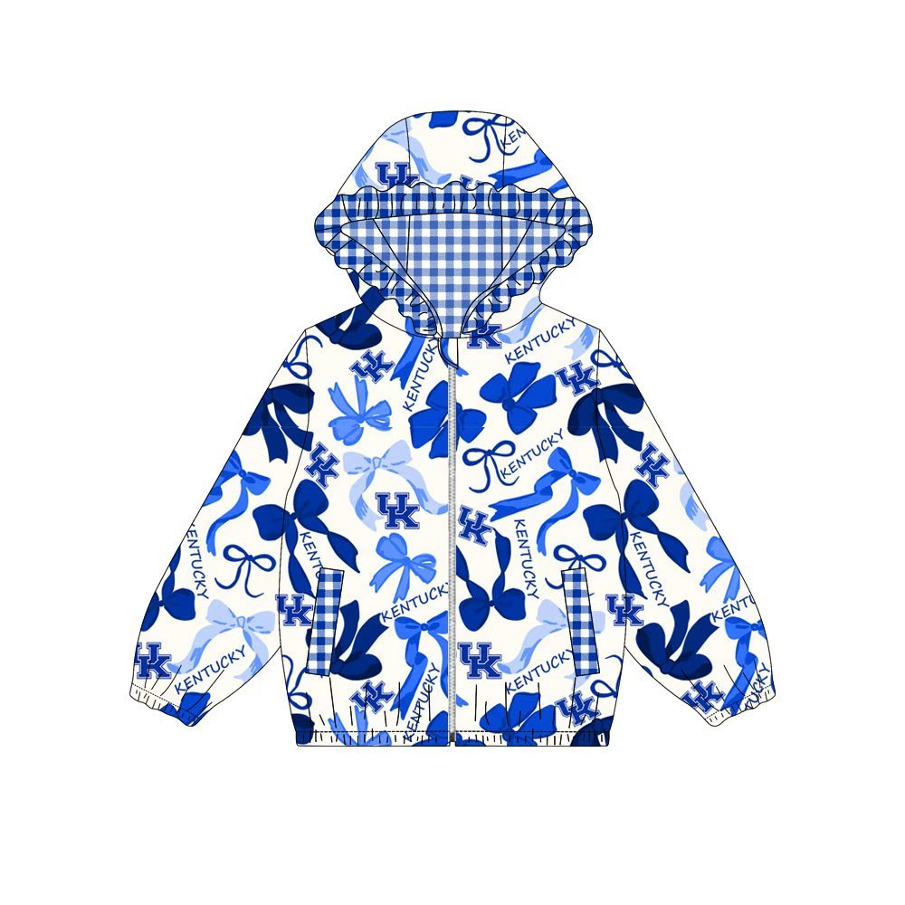 9.20y MOQ8 Baby Girls team Hoodies Jackets Top