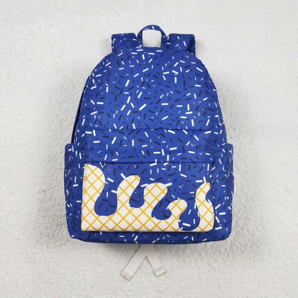 BA0340 11.24y Waffle Ice Cream Royal Blue Backpack