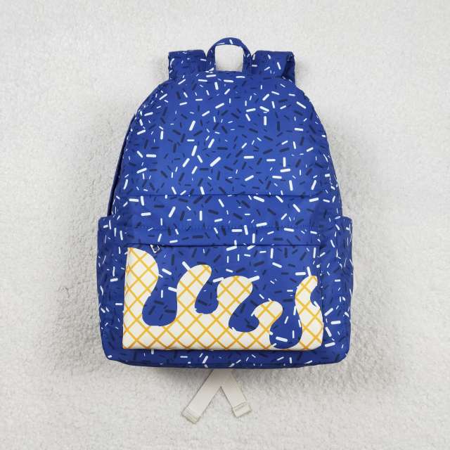 BA0340 11.24y Waffle Ice Cream Royal Blue Backpack