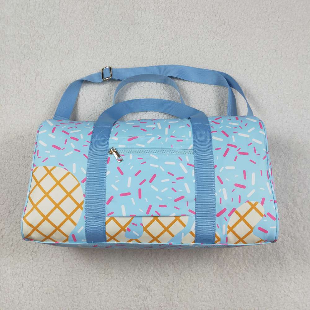 BA0286 Blue Ice scream drip zipper luggage bag