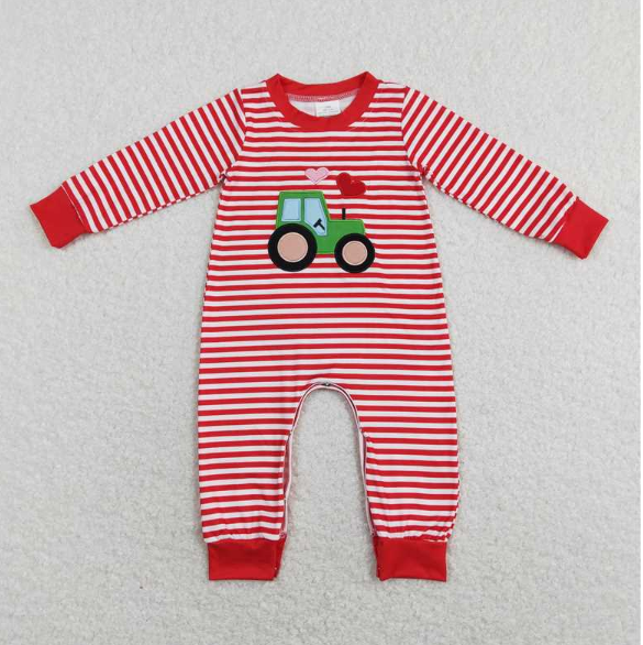 LR0846 baby boys romper
