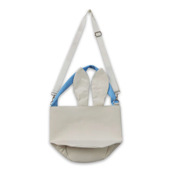 BA0030 Blue easter rabbit baby boy bag