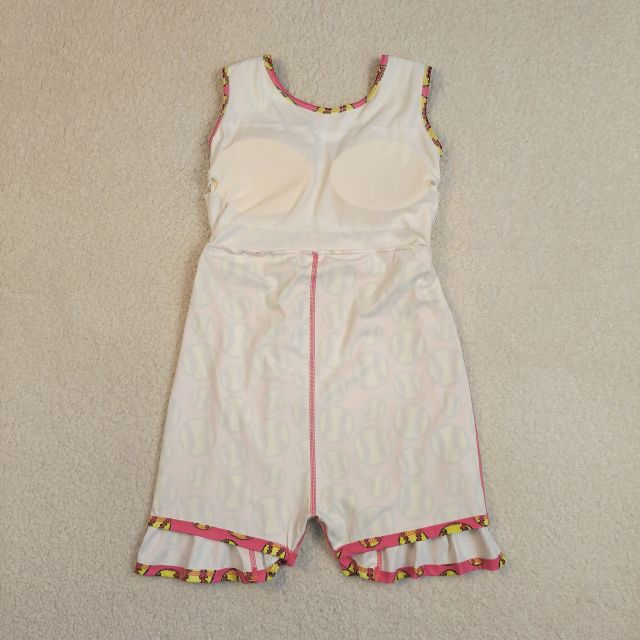 GSD3800 RTS hot pink softball active girl yoga dress