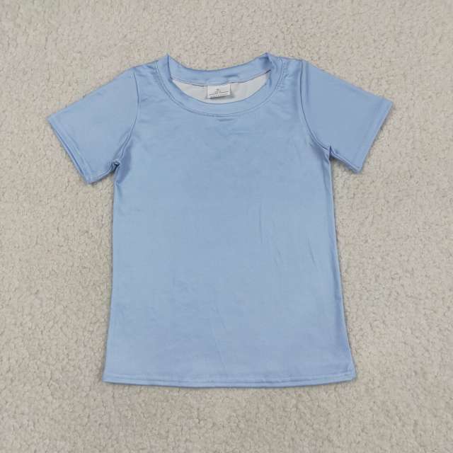 BT1761 RTS Blue CAMO PUPPY print short sleeve boy t-shirt