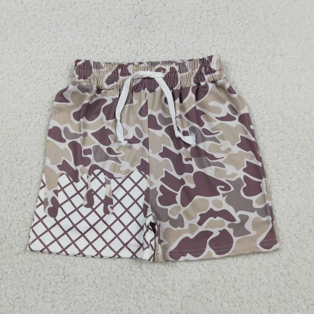 SS0648  RTS camo print boy summer shorts