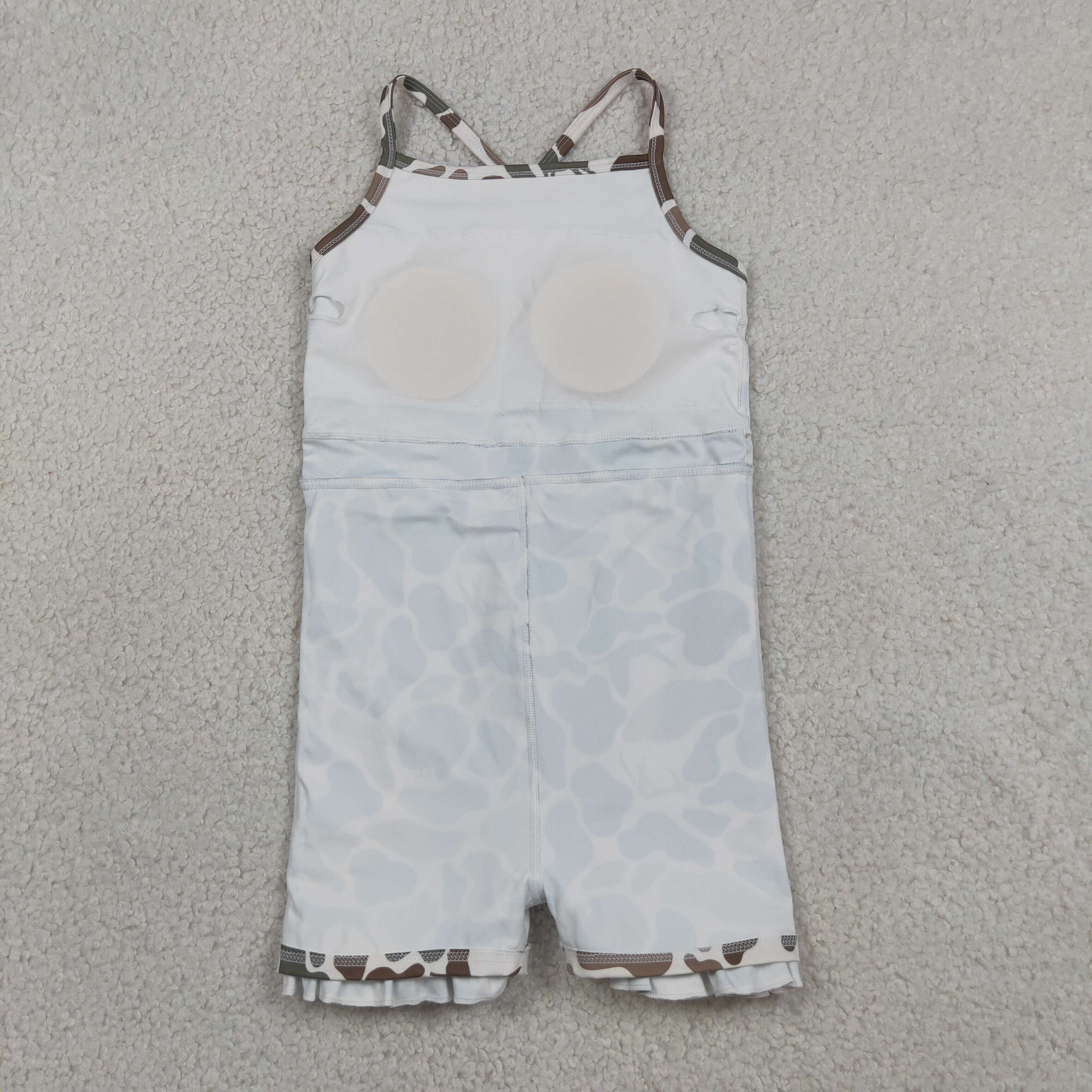 GSD4117  RTS camo deer  girl  summer athletic yoga dress