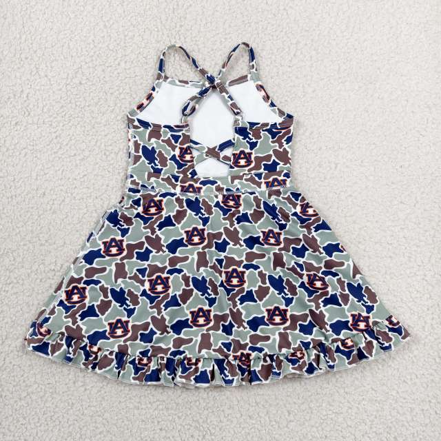 GSD3588 caamo UA Print sleeveless girl outfits