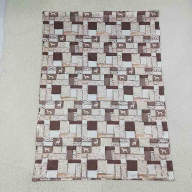 BL0249  Deer puppy duck plaid print baby hunting season blanket