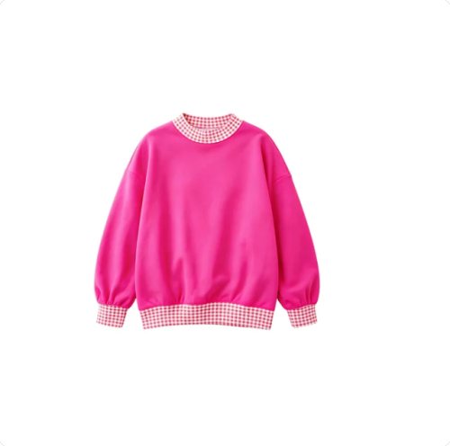 Baby Girls Hot Pink Long Sleeve Fall T-shirts Tops Preorder