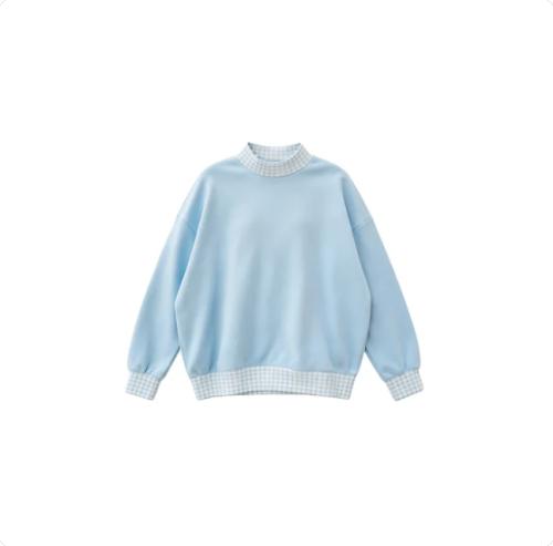 Baby Girls Blue Long Sleeve Fall T-shirts Tops Preorder